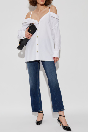 Off-shoulder shirt od Versace Jeans Couture