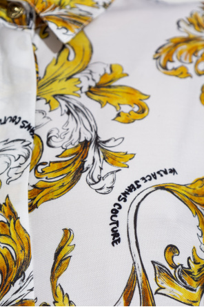 Versace Jeans Couture Hemd mit Outline Barocco-Druck