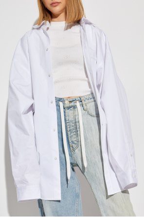 Balenciaga Oversize shirt with pocket