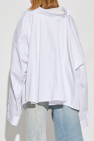 Balenciaga WHITE Oversize shirt with pocket