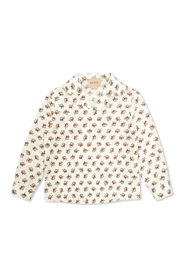 Gucci Kids Patterned shirt