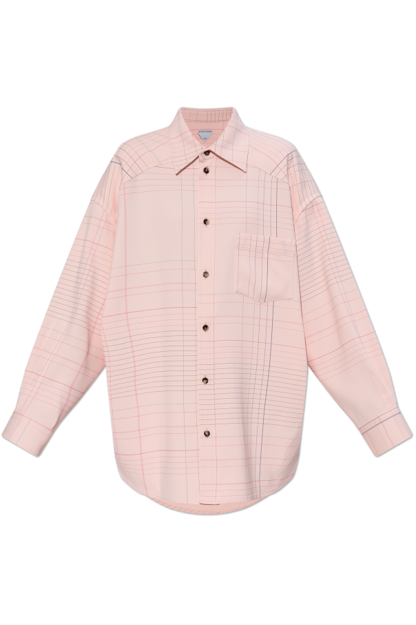 Bottega Veneta Shirt with check pattern