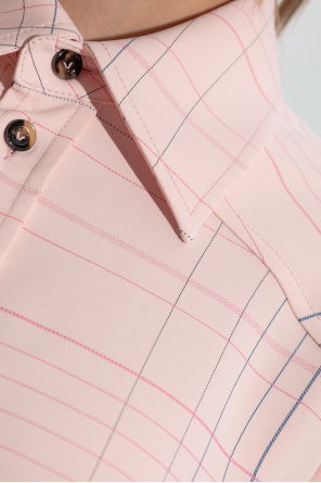 Bottega Veneta Shirt with check pattern