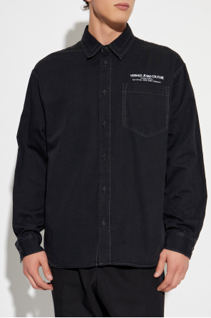 Versace Jeans Couture Koszula z kieszenią