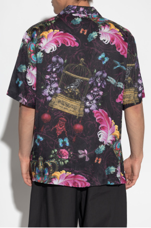 Versace Jeans Couture Koszula z kolorowym nadrukiem