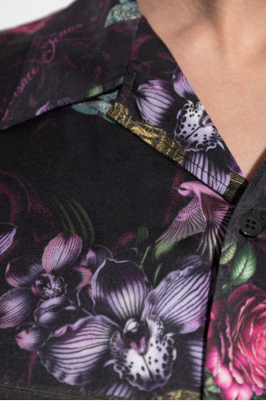 Versace Jeans Couture Koszula z kolorowym nadrukiem