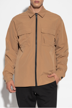 Versace Jeans Couture Chaqueta con logotipo en relieve en la espalda