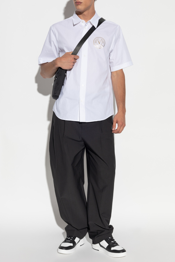 Versace Jeans Couture Camisa con logo estampado