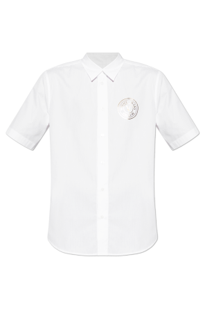 Camisa con logo estampado