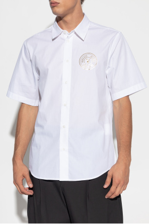 Versace Jeans Couture Camisa con logo estampado