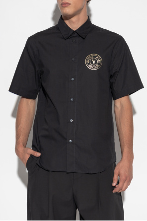 Versace Jeans Couture Camisa con logo impreso