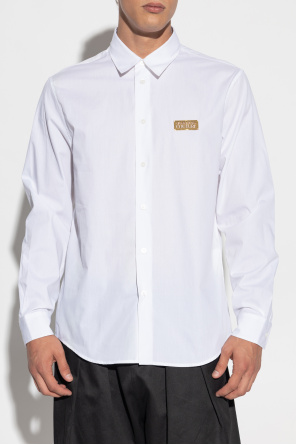 Versace Jeans Couture Camisa con aplicación de logo