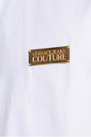 Versace Jeans Couture Camisa con aplicación de logo