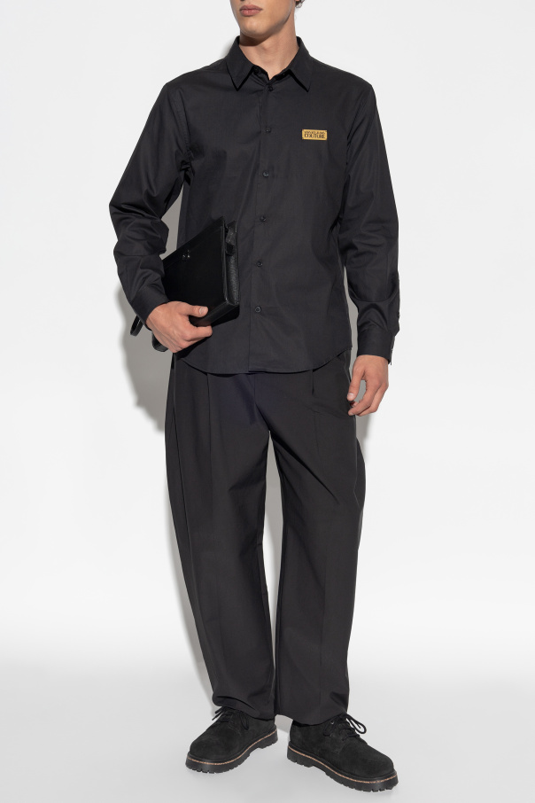 Versace Jeans Couture Camisa con aplicación de logo