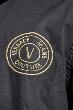 Versace Jeans Couture Hemd mit gesticktem Logo