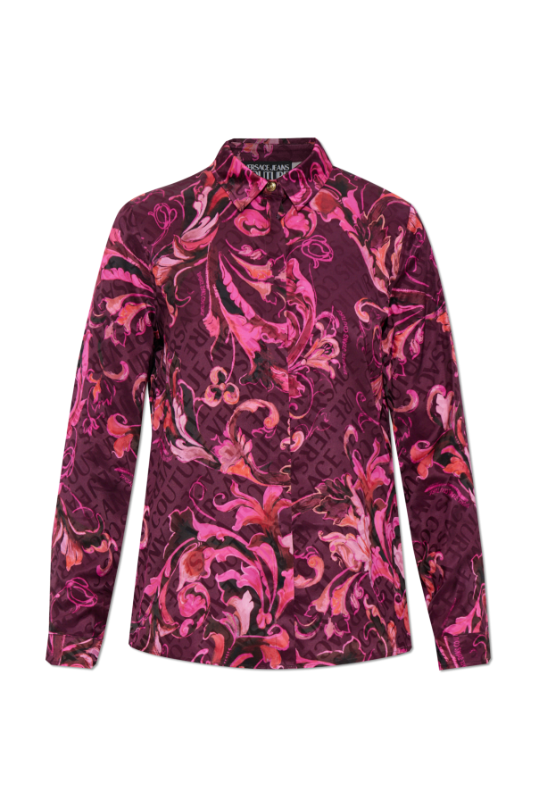 Shirt with 'barocco' pattern od Versace Jeans Couture