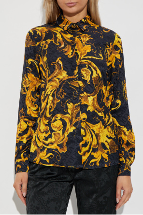 Versace Jeans Couture Hemd mit "barocco"-Muster