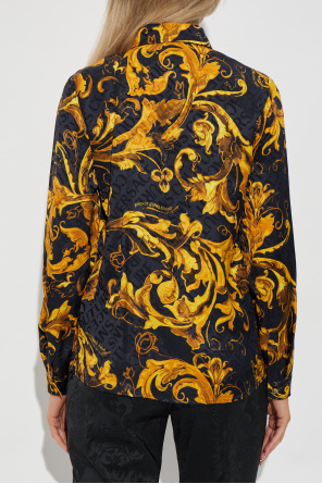 Versace Jeans Couture Hemd mit "barocco"-Muster