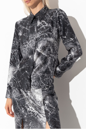 Alexander McQueen Silk shirt with print