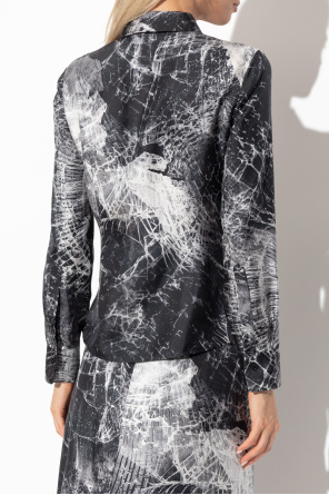 Alexander McQueen Silk shirt with print