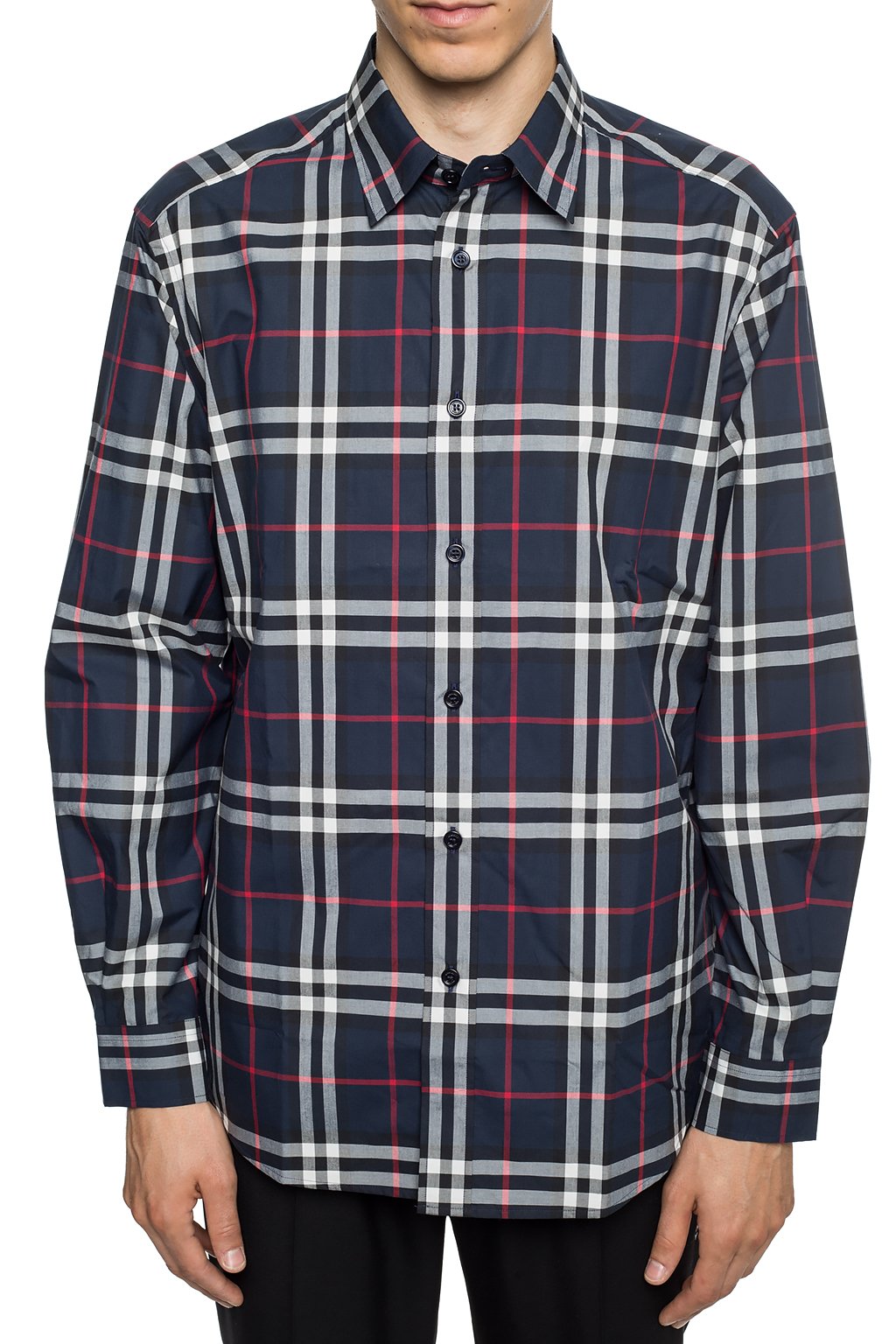 burberry percent Striped shirt