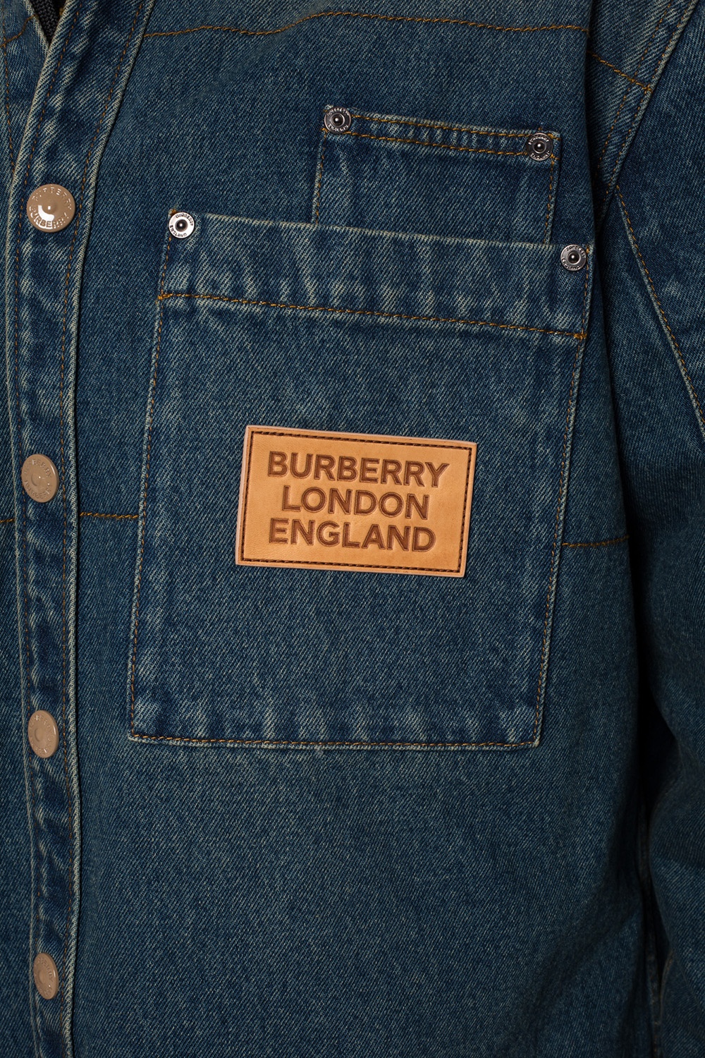 burberry denim shirt