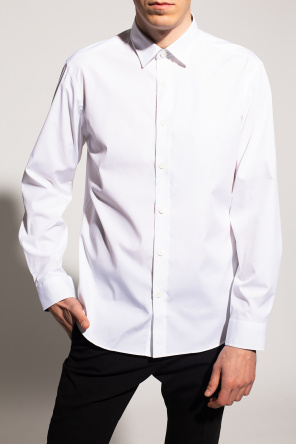 burberry with Logo-embroidered shirt