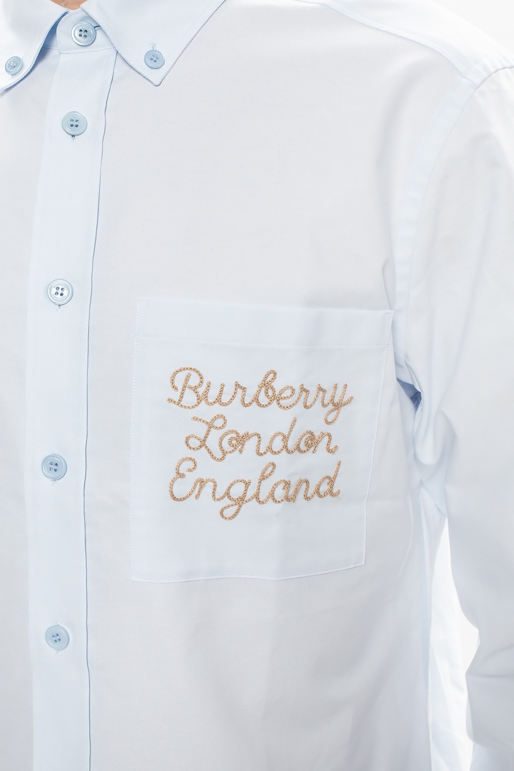 burberry kids Shirt with logo