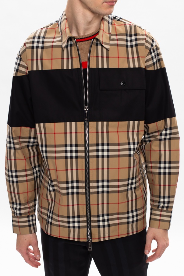 Brown Checked shirt Burberry - Vitkac KR