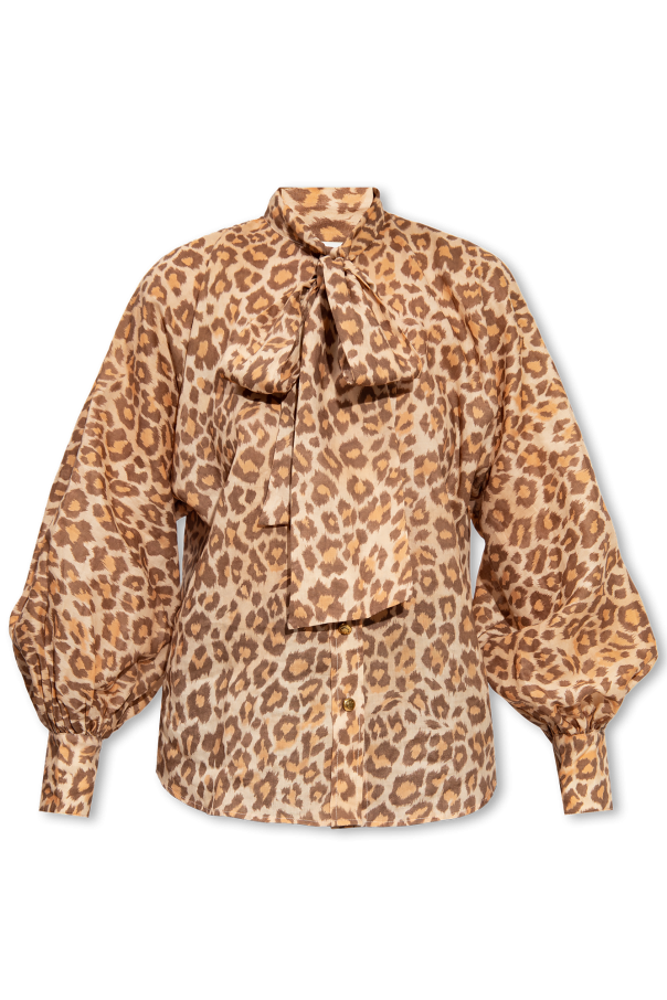 Zimmermann Animal motif shirt