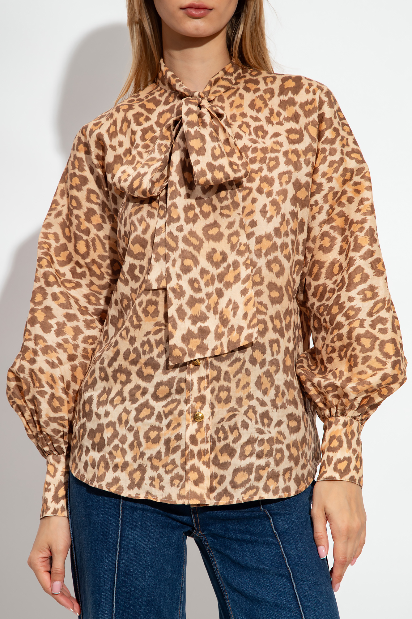 Zimmermann Animal motif shirt