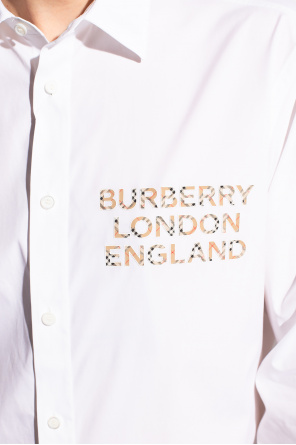 Burberry bifold burberry monogram print leather airpods pro case item