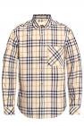 burberry tan Shirt with chest pocket