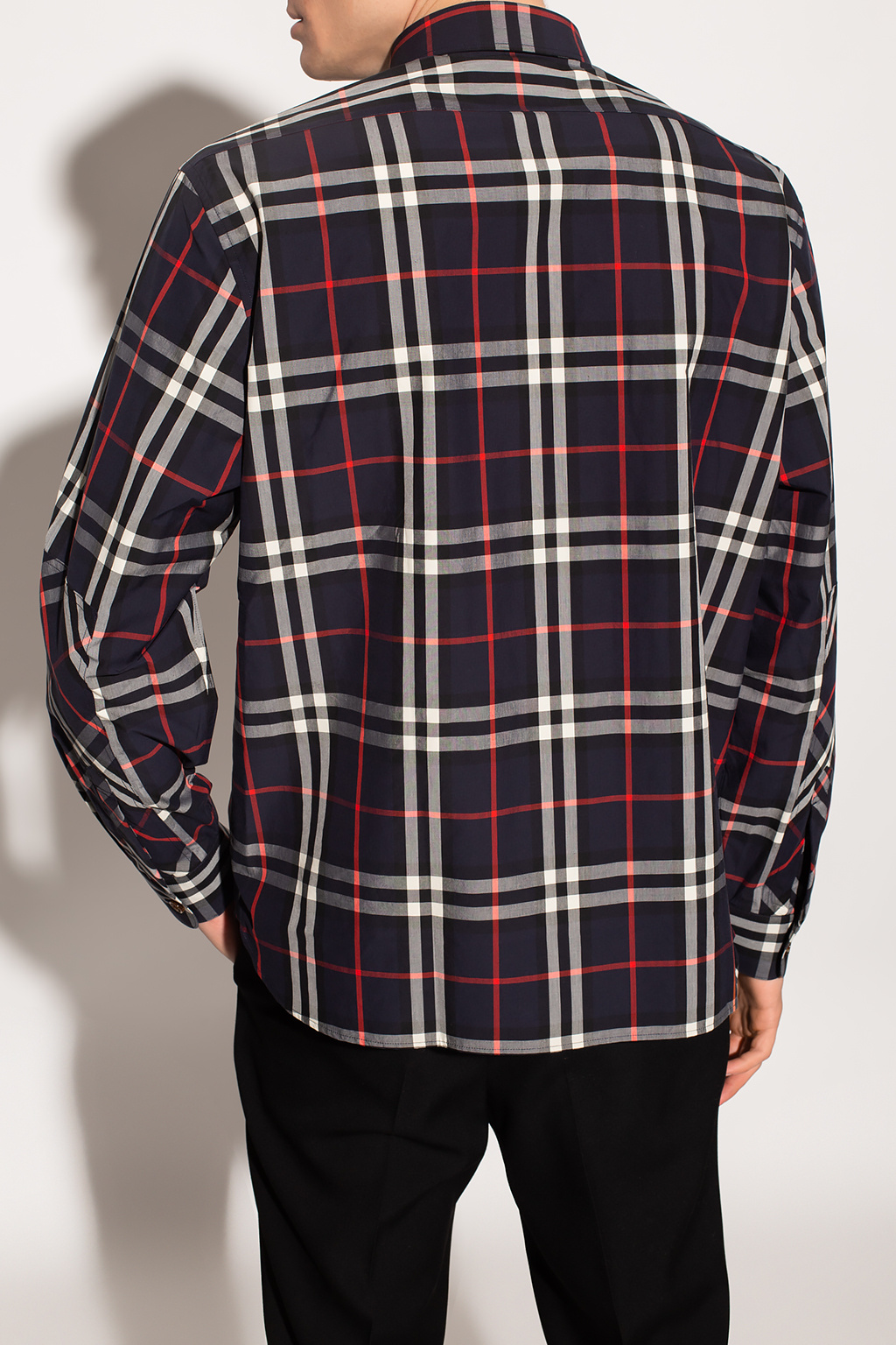 burberry cuir Cotton shirt