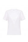 Burberry T-shirt with decorative panel