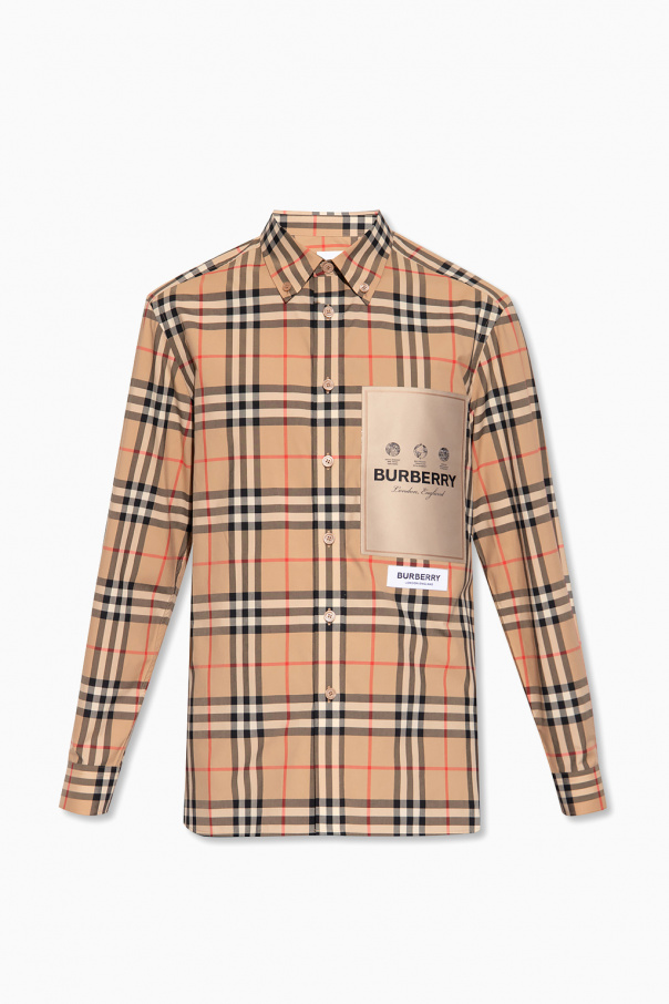 Burberry Koszula z wzorem w kratę ‘Cuthbert’