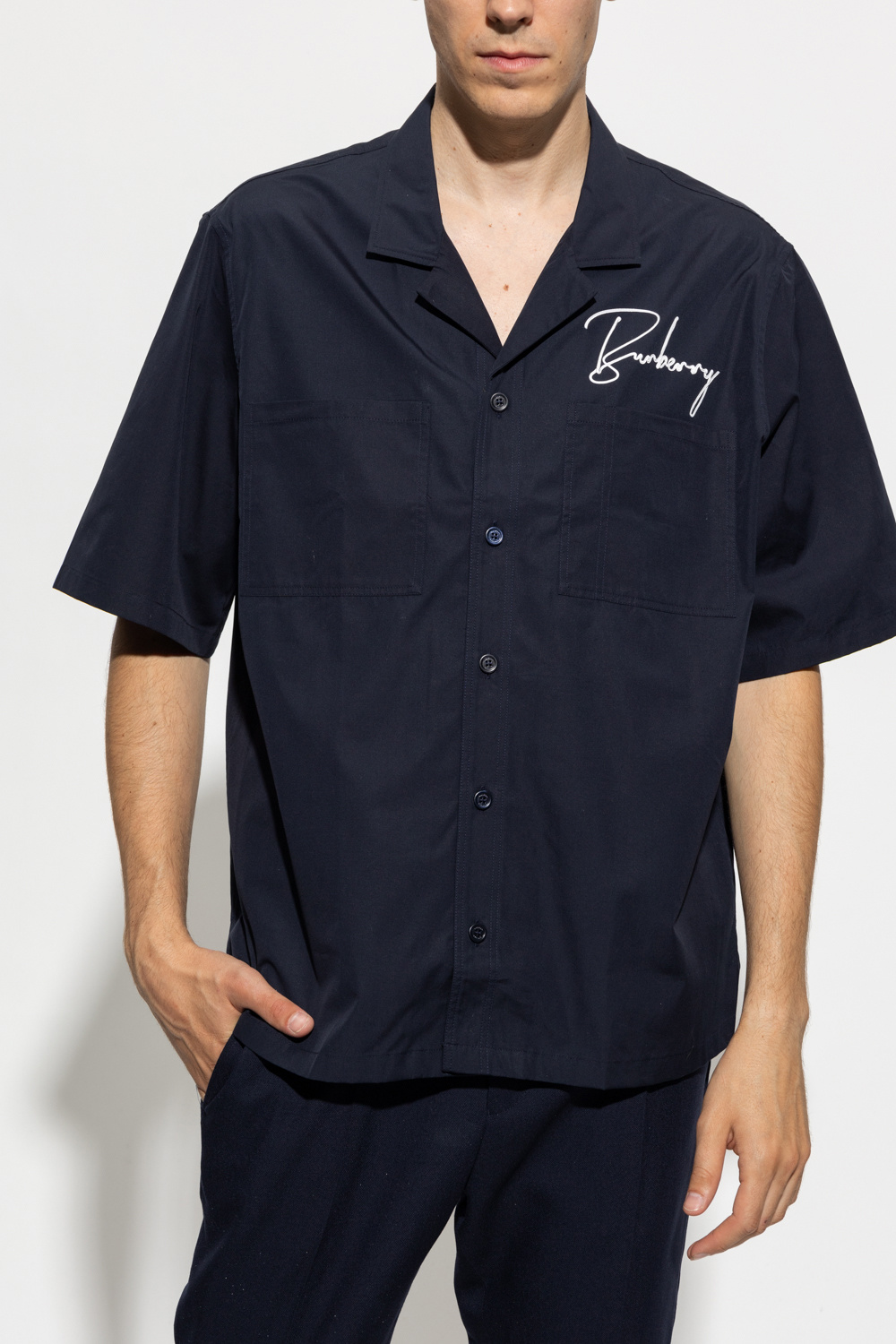 Burberry ‘Releigh’ shirt with logo