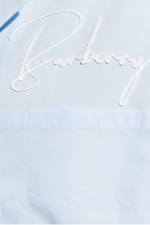 burberry lana ‘Releigh’ shirt with logo