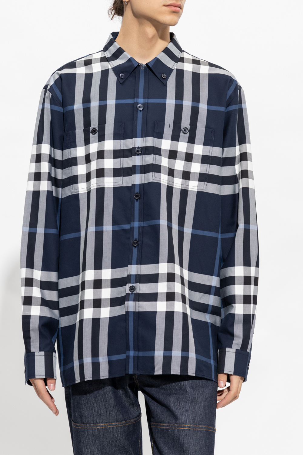 burberry laced ‘Willem’ shirt