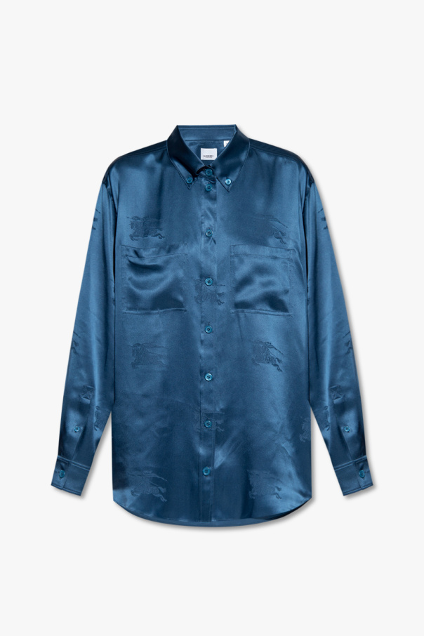 burberry Borsa ‘Ivanna’ silk shirt