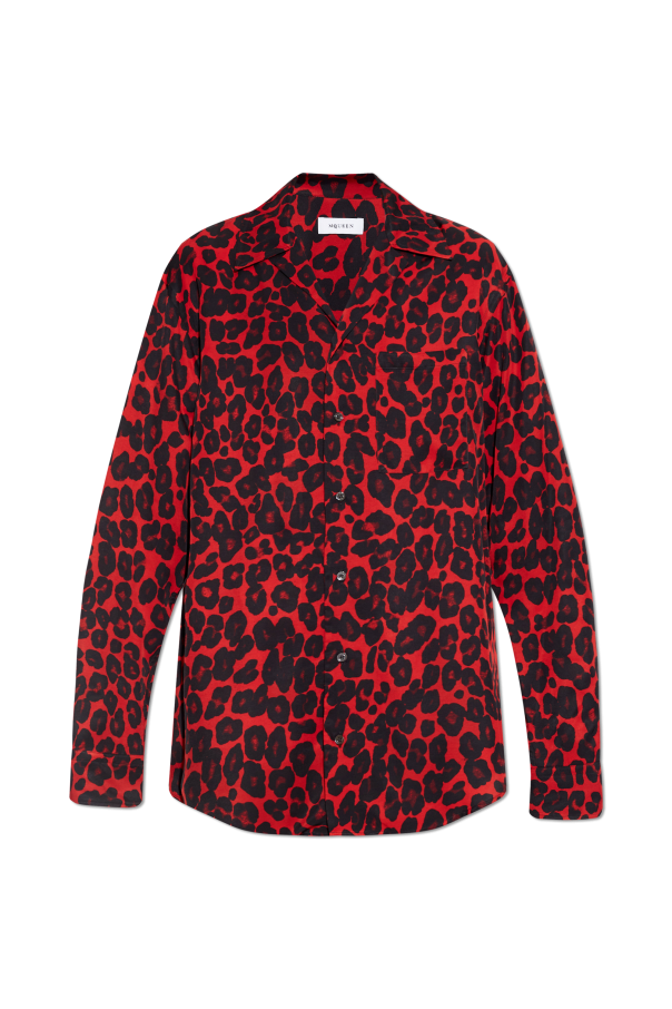 Alexander McQueen Shirt with animal motif