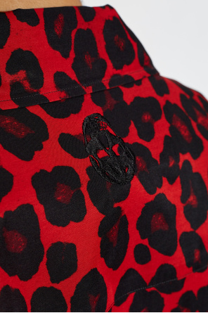 Alexander McQueen Shirt with animal motif