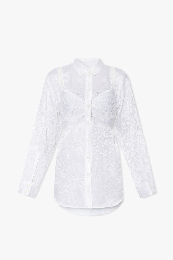 Burberry Shirt with crinkled effect