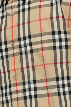 Burberry bu9105 Shirt with ‘Nova Check’ pattern
