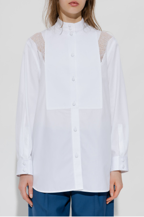 Burberry Shirt with lace inserts