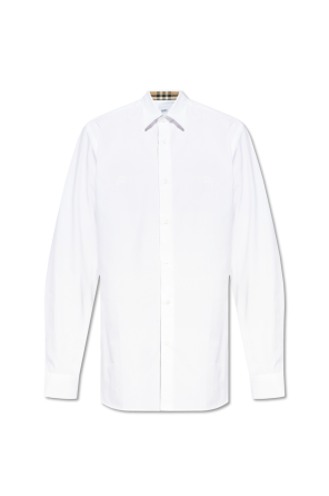 Burberry patchwork check cotton shirt