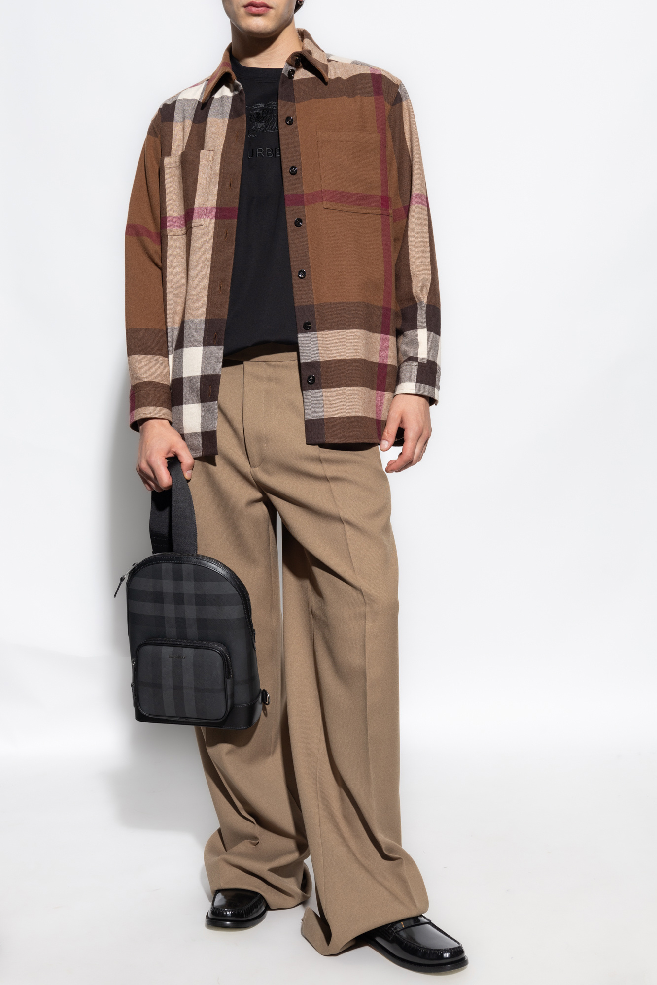 Burberry ‘Avalon’ wool shirt