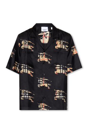 ‘prestonwood’ silk shirt od Burberry