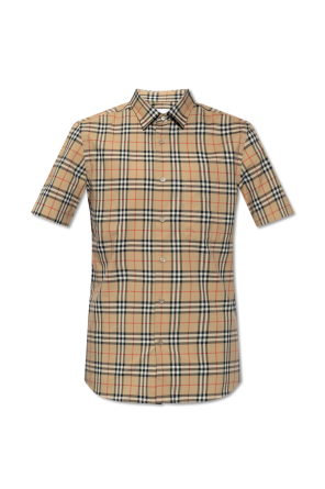 Burberry Kids check-pattern long-sleeve shirt