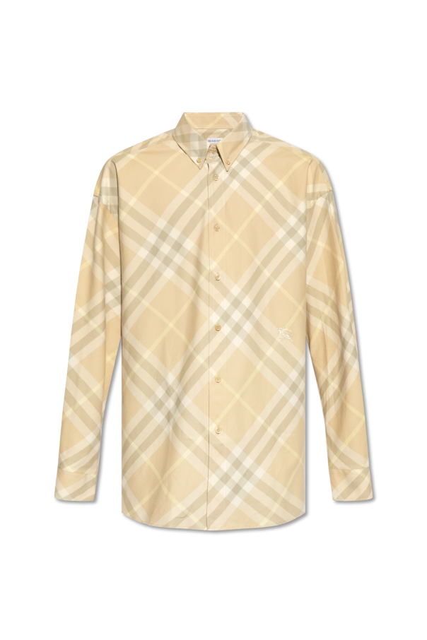 Cotton shirt od strap Burberry